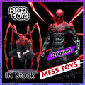 Red Symbiote Spider Hero Action Figure – 4 Mechanical Spider Arms PVC Collectible Model for Display & Gifts